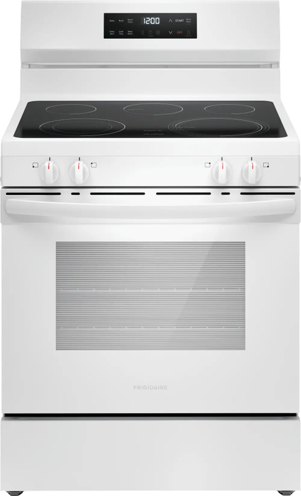 FCRE3062AW Frigidaire 5.3 Cu Ft Electric Range - White-1