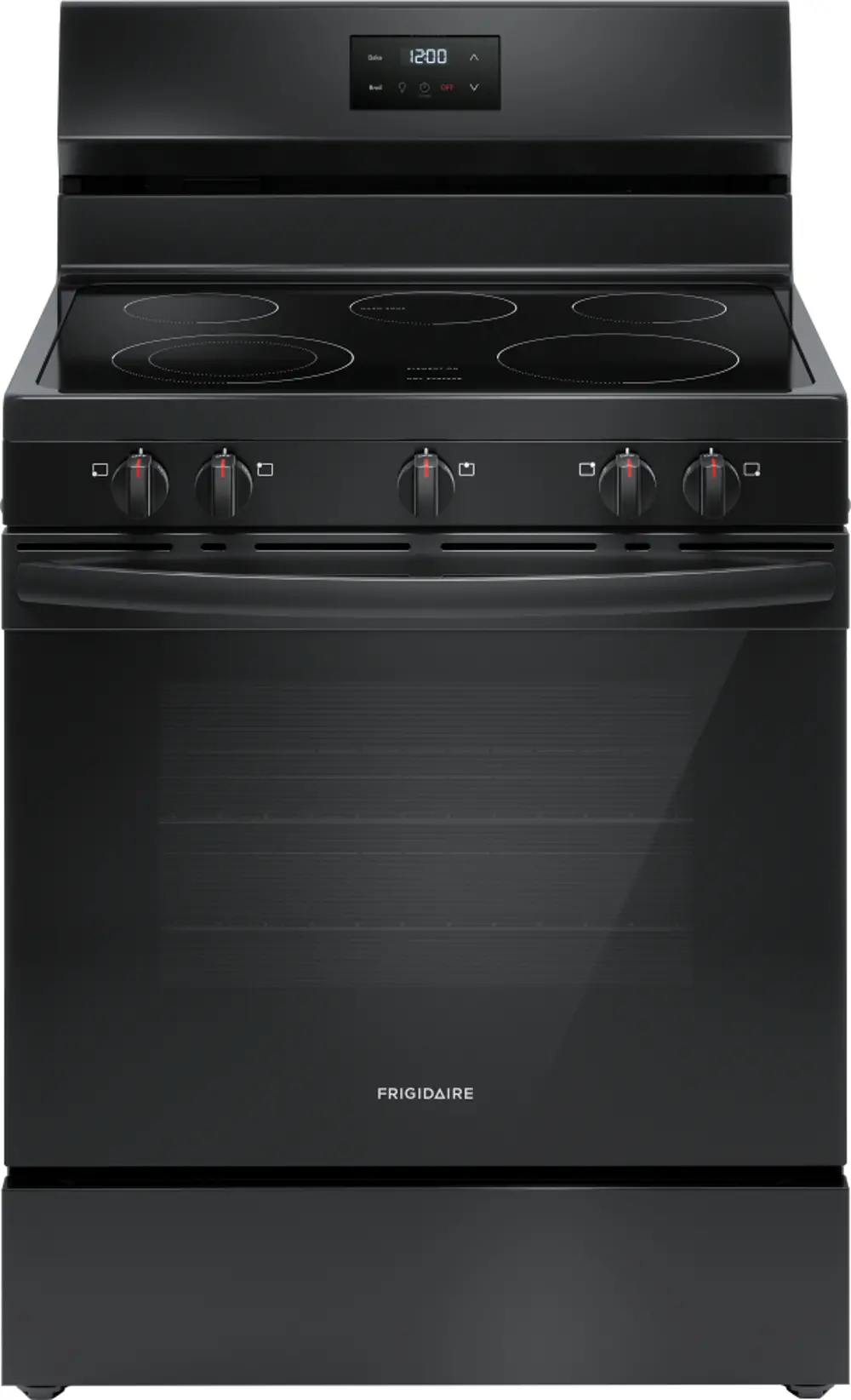 FCRE3052BB Frigidaire 5.3 Cu Ft Electric Range - Black-1