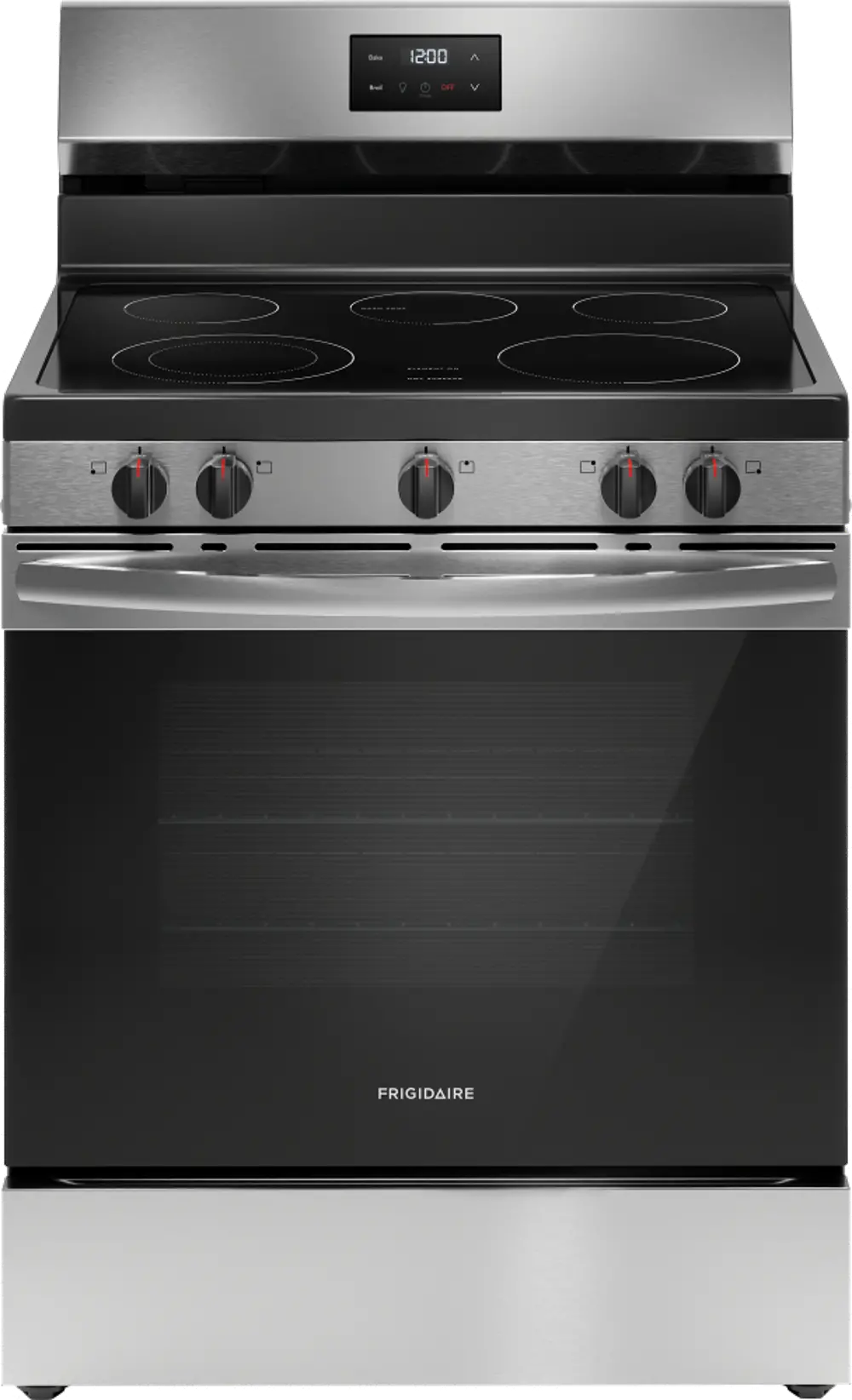 FCRE3052BS Frigidaire 5.3 Cu Ft Electric Range - Stainless Steel-1