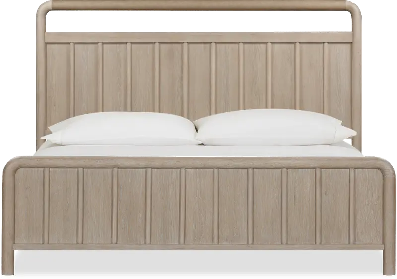 Camden Oak Queen Bed