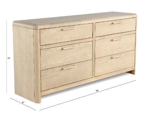 Furano Natural Ash Dresser