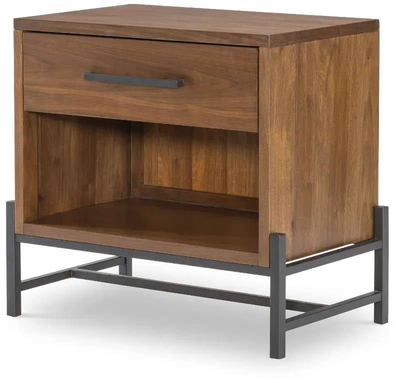 Midland Brown Nightstand