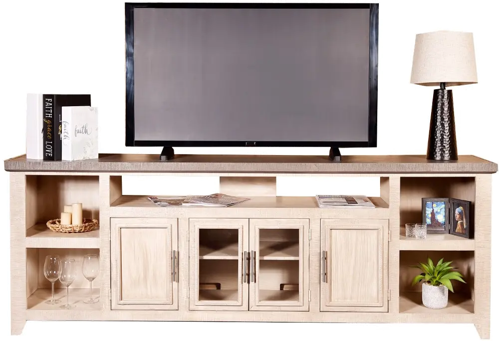 Heather Light Brown 92  TV Stand-1