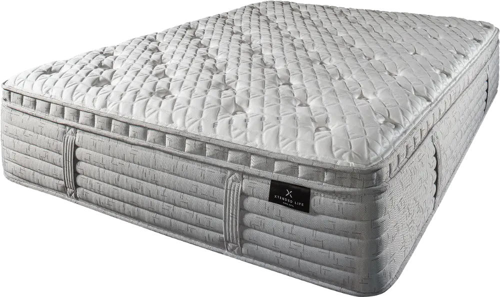 TXL-2PC-EVERMORE-P King Koil Xtended Life Evermore Plush Euro Top Split King Mattress-1