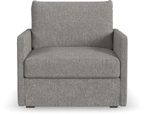 Flex Gray Armchair with Narrow Arm RC Willey