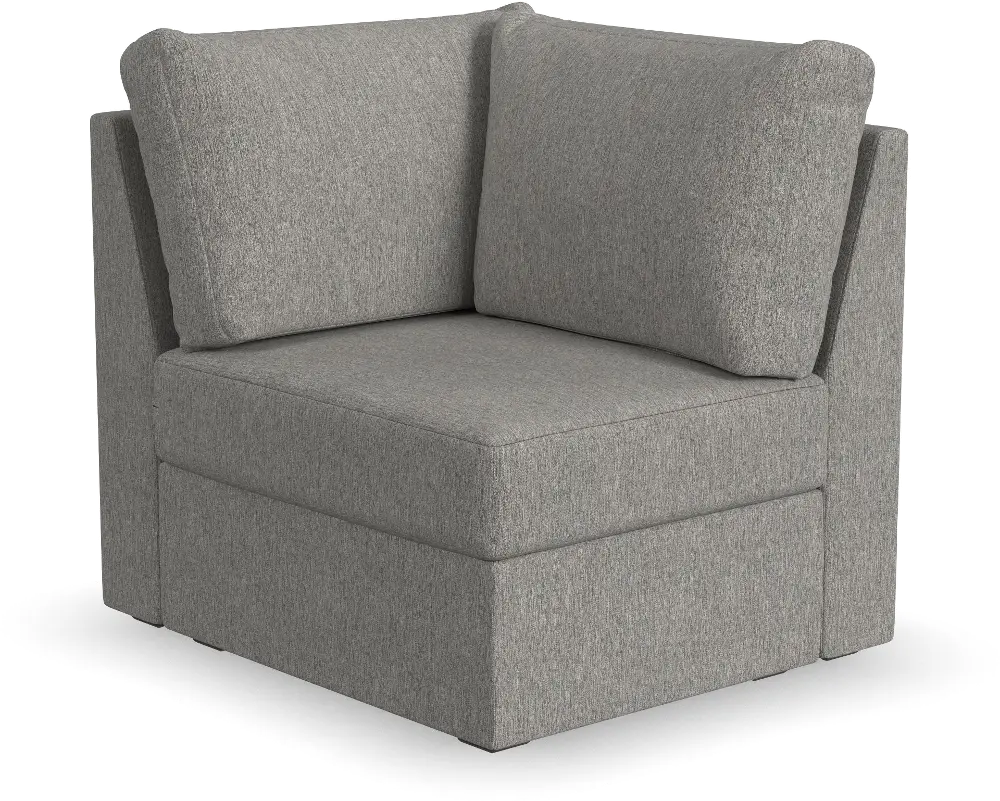 Flex Gray Sectional Corner Chair-1