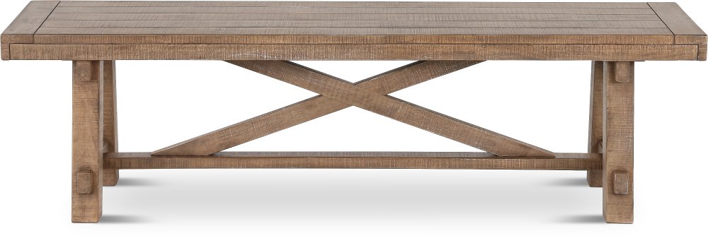Cassie Natural Dining Bench