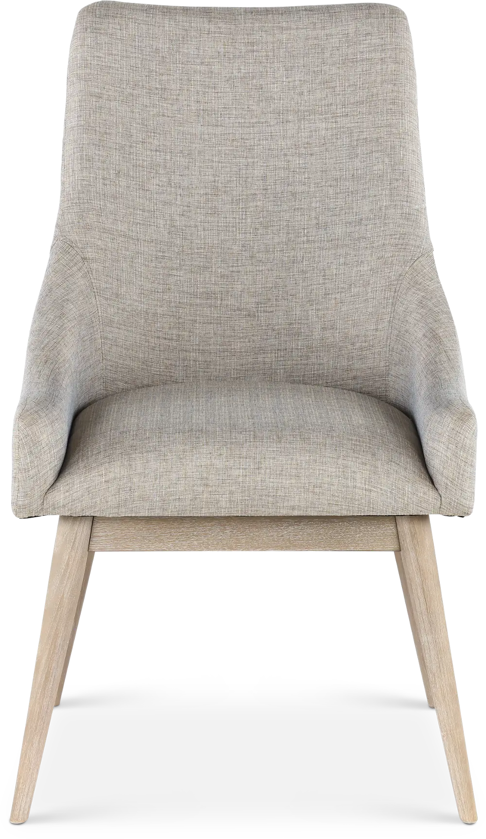 Olivia Wheat Beige and Gray Upholstered Arm Chair-1