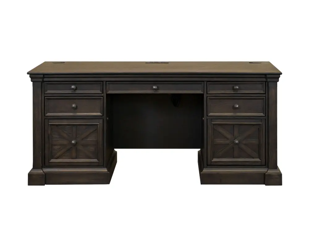Kingston Dark Brown Credenza-1