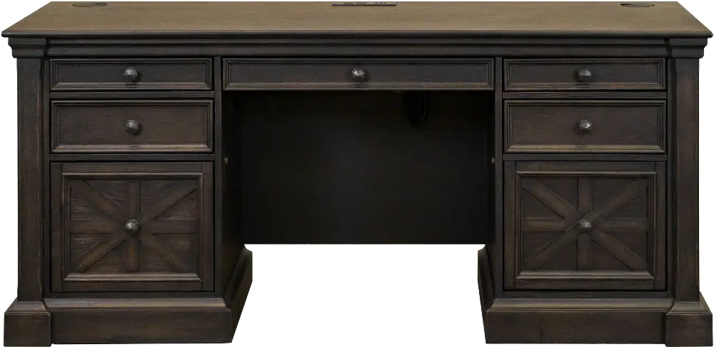 Kingston Dark Chocolate Credenza-1