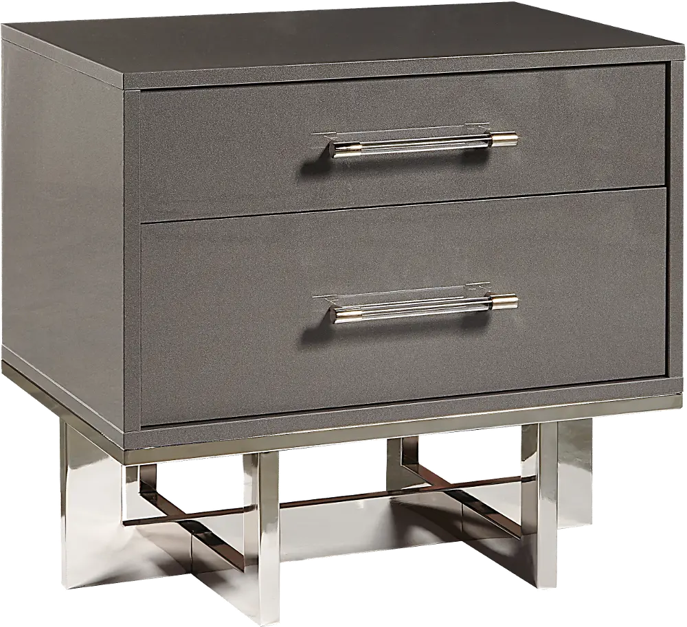 EN52NT Encore Platinum Gray Nightstand-1