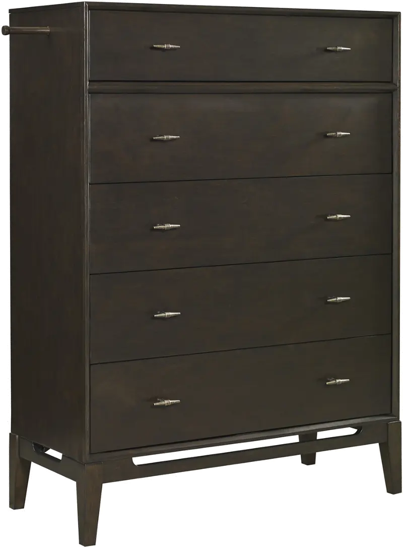 Sutton Dark Brown Chest of Drawers