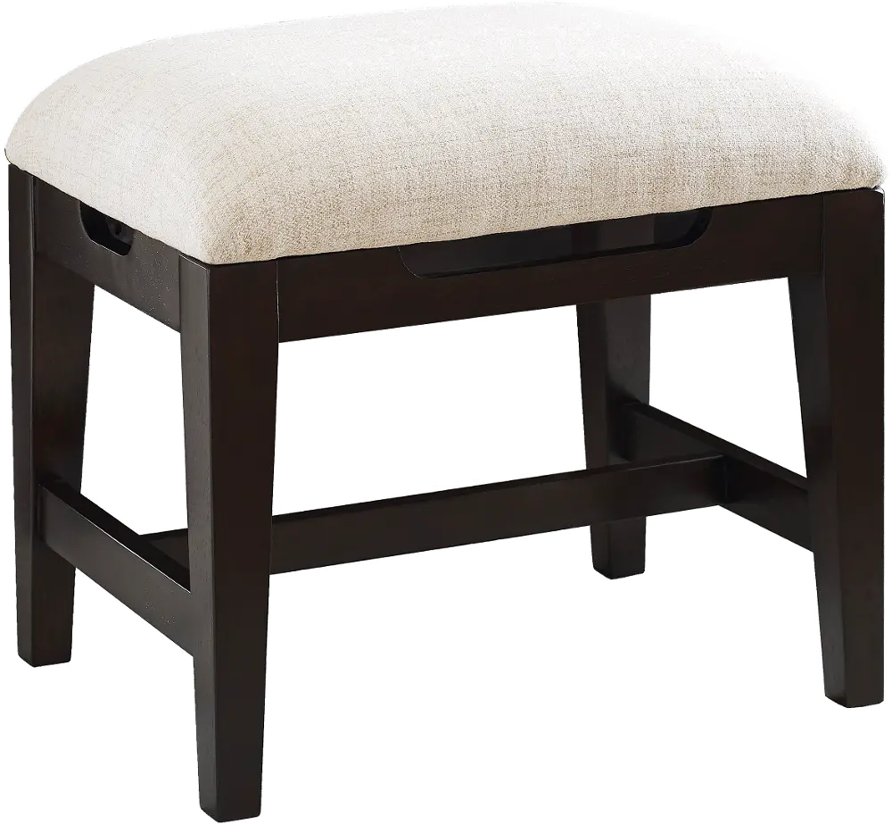 Sutton Dark Brown Stool-1