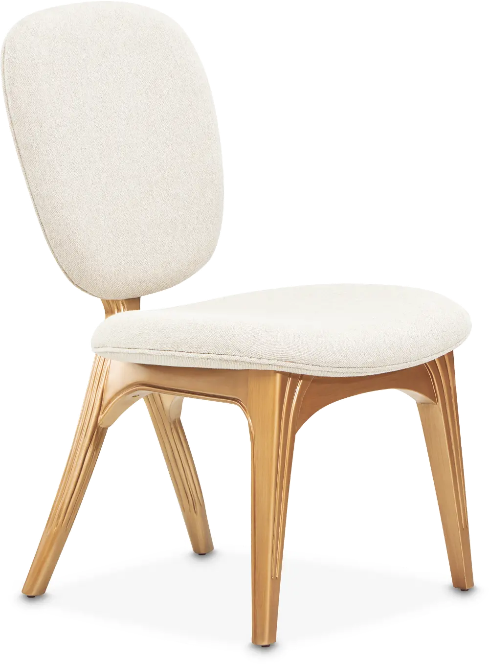 Camellia Taupe Upholstered Vanity Chair-1