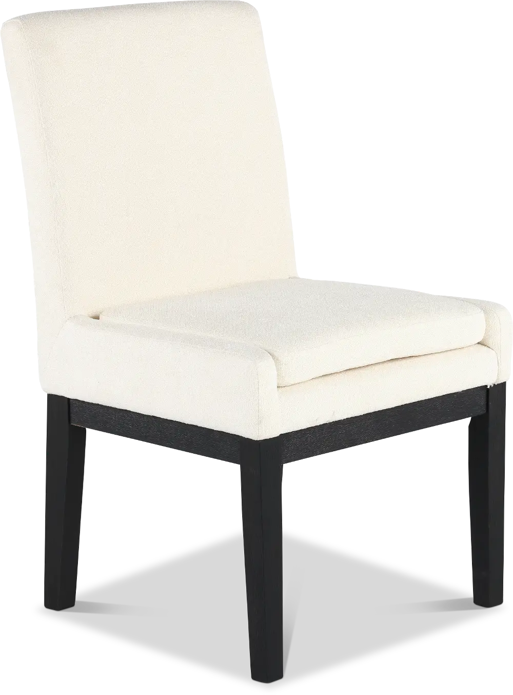 Aubrey White Upholstered Dining Chair-1