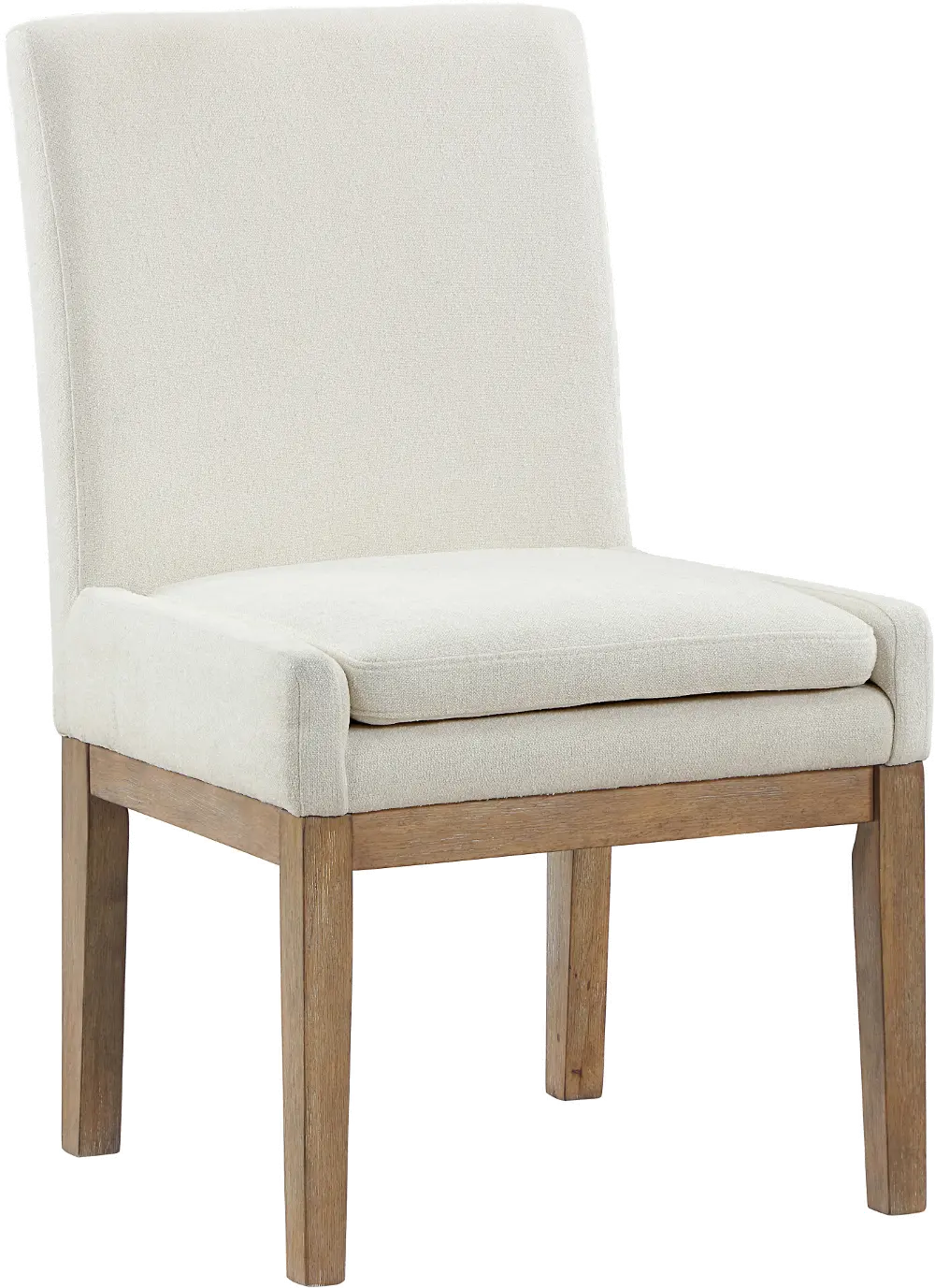 Aubrey White Upholstered Dining Chair-1