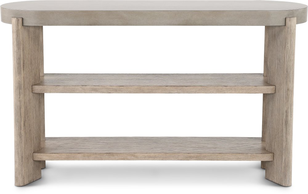 Affinity Faux Concrete Sofa Table