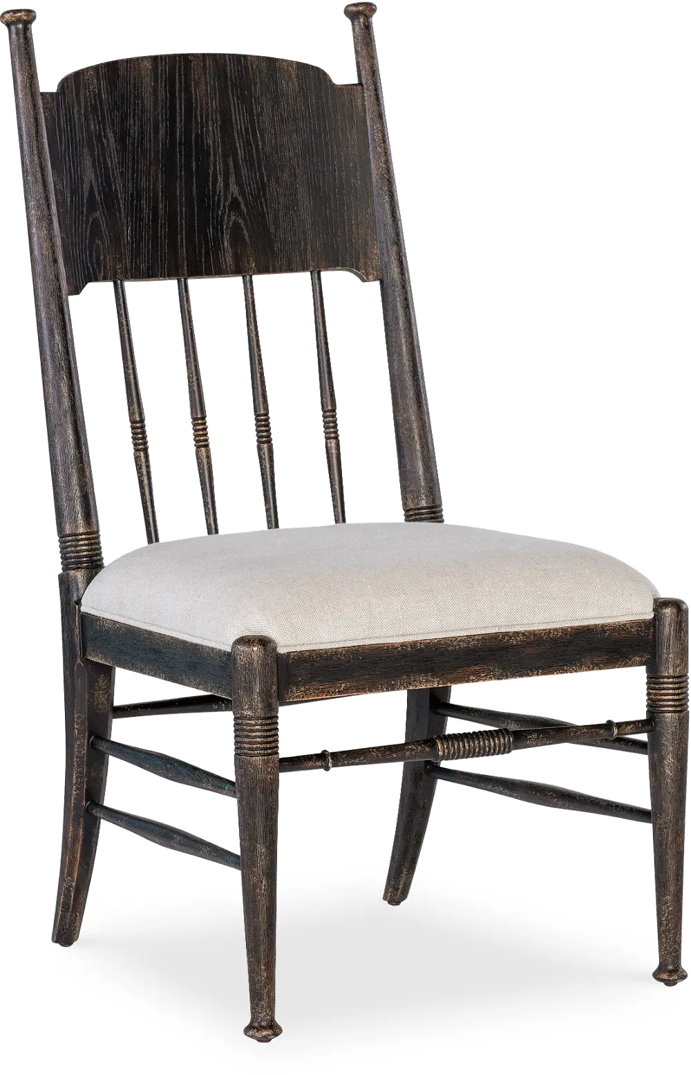 7050-75310-89 Americana Black Dining Chair-1