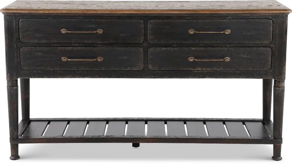 7050-75917-89 Americana Black Dining Server-1
