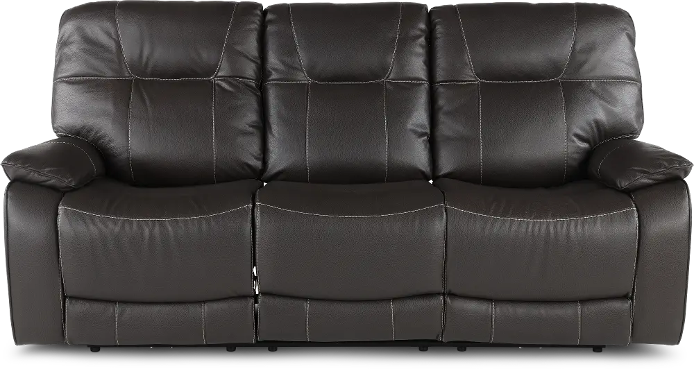 Axel Ozone Black Power Reclining Sofa-1