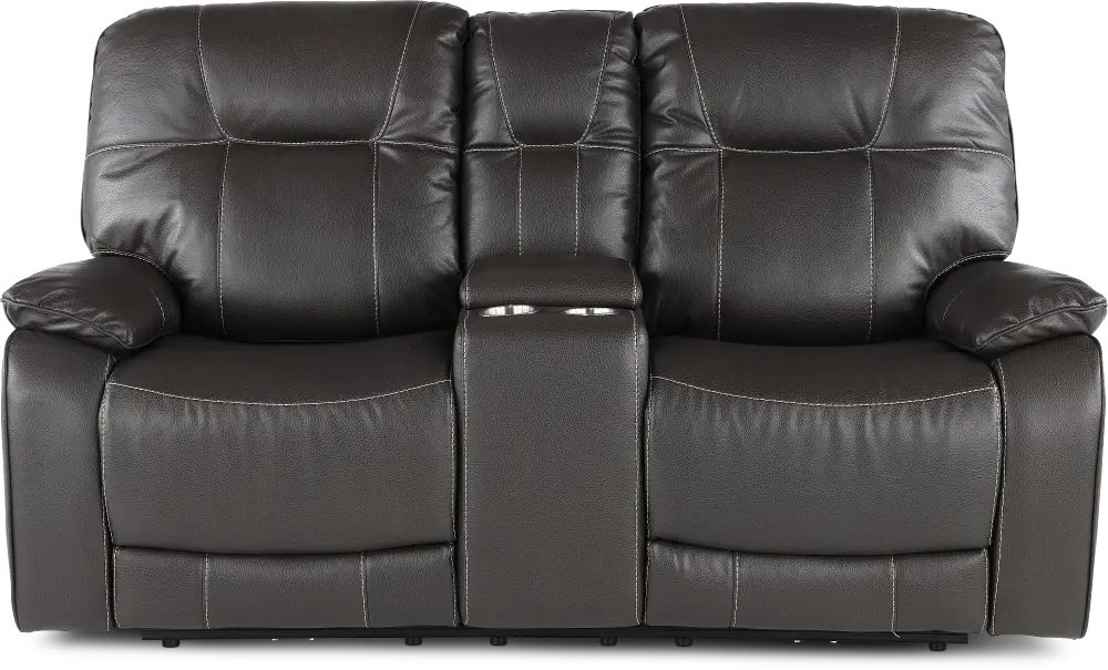 Axel Ozone Power Reclining Console Loveseat-1