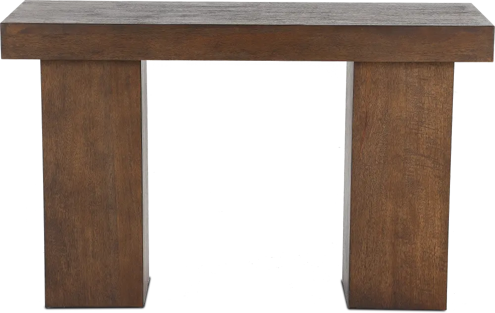 Padula Mango Brown Sofa Table-1