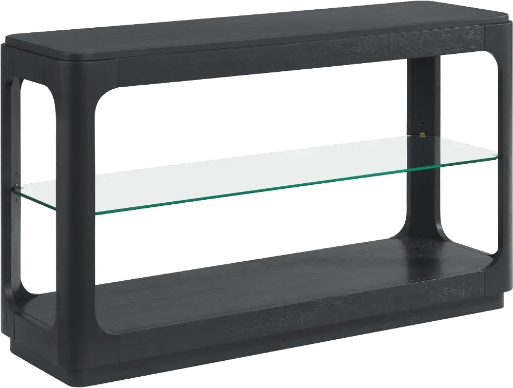 Loft Black Sofa Table-1