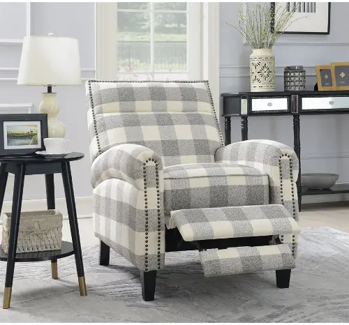 Gingham recliner online