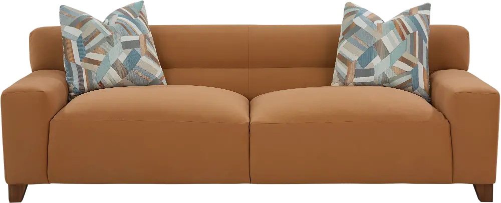 F121230XXX/ROWDY CLAY Adler Tan Sofa-1