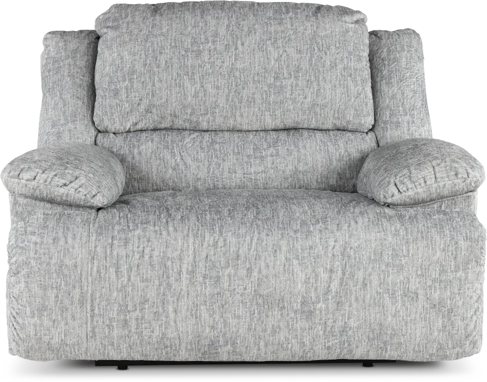 Mcclelland Gray Oversized Manual Recliner-1