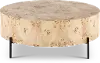 Kara Natural Mappa Wood Coffee Table
