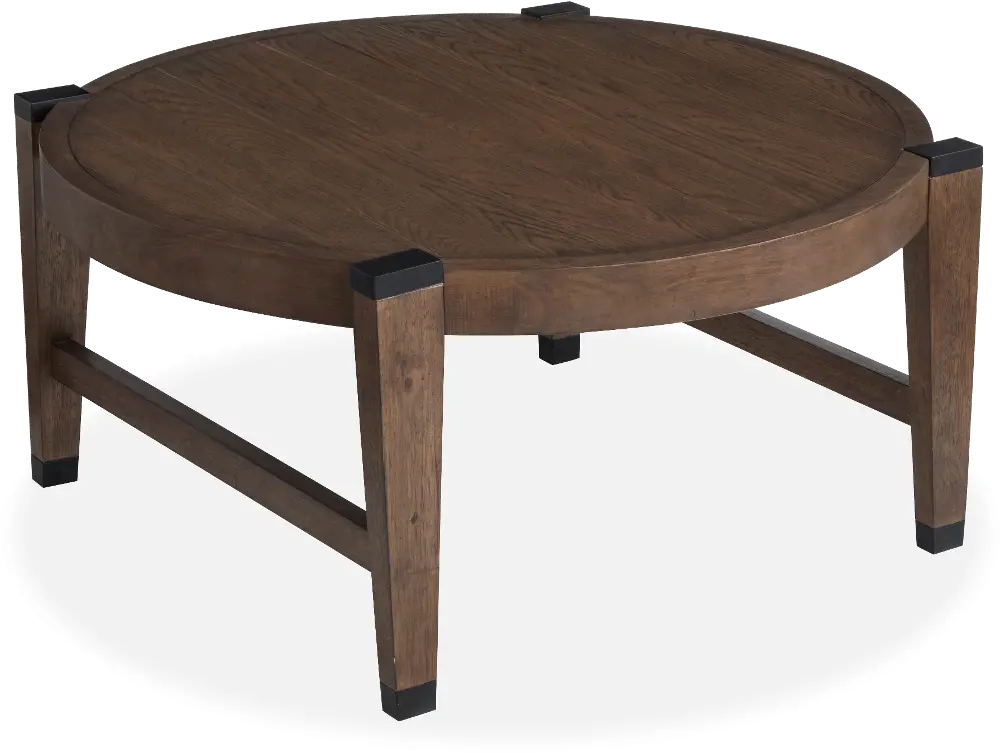 Kaysen Brown and Black Coffee Table-1
