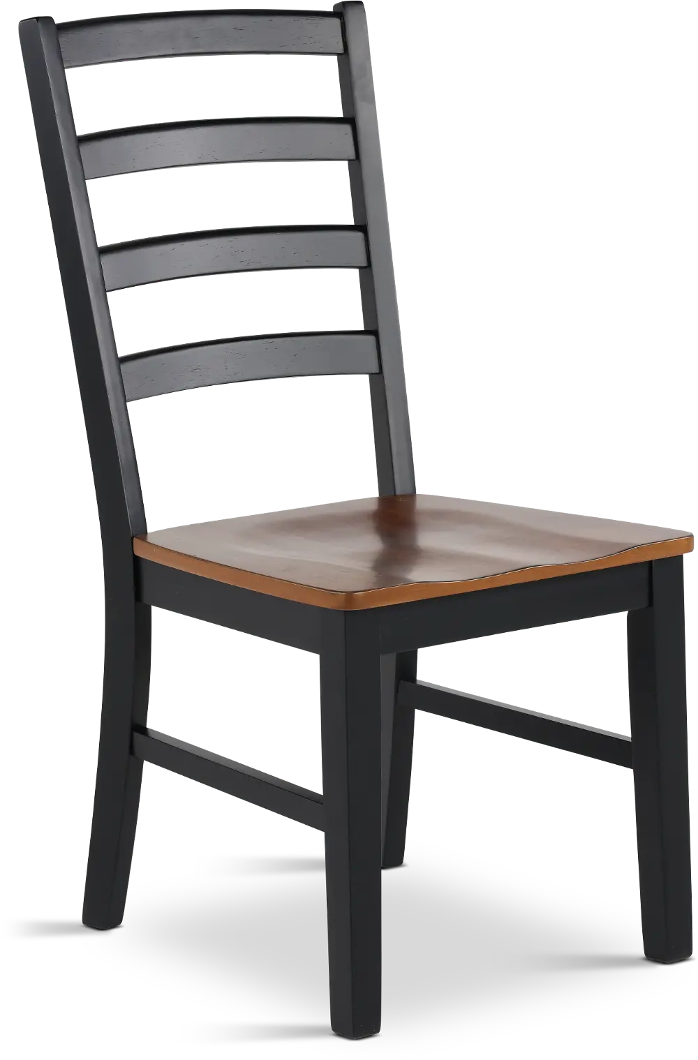 Tomley Black and Brown Dining Chair-1