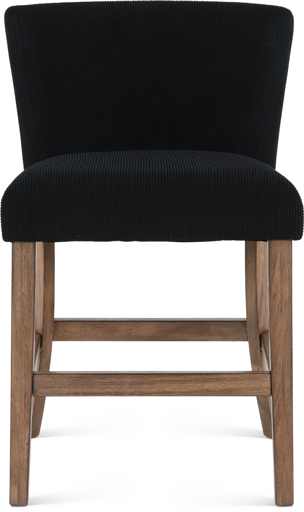 Gibson Black and Brown Counter Height Stool-1
