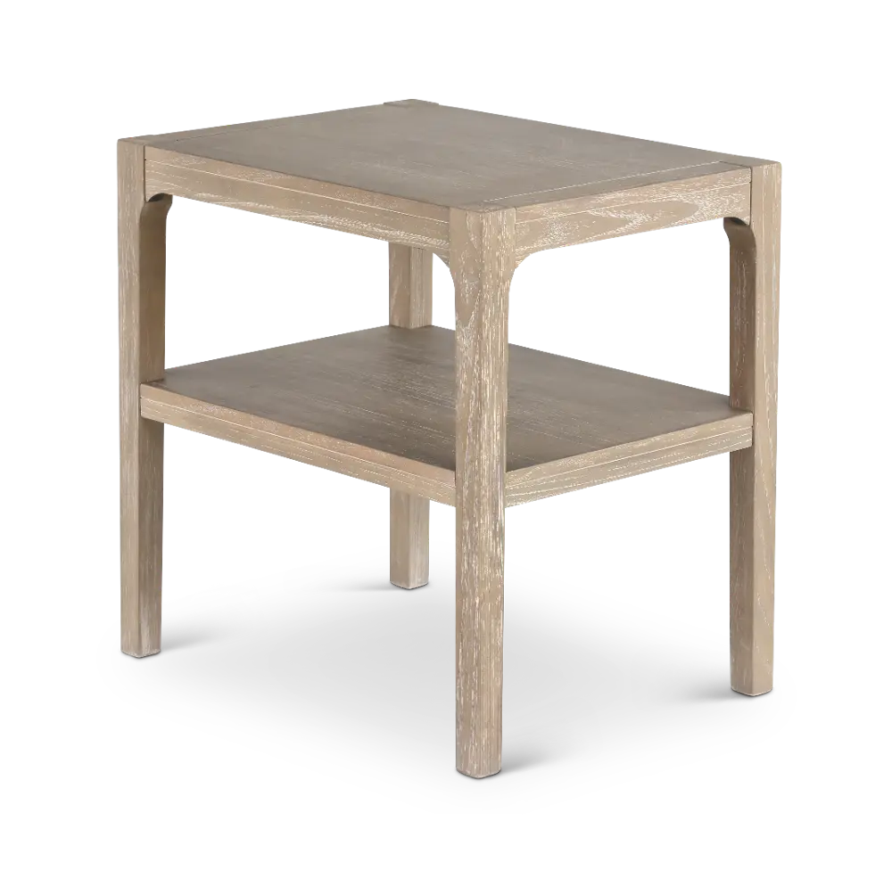Blair Natural Chairside Table-1