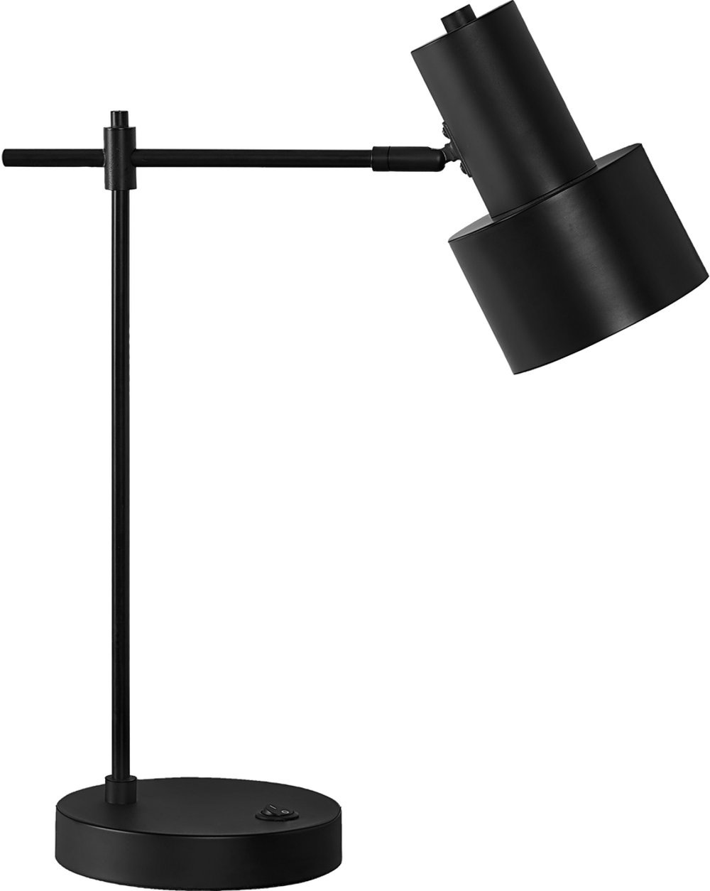 Lighting, 21h, Table Lamp, Usb Port Included, Black Metal, ...