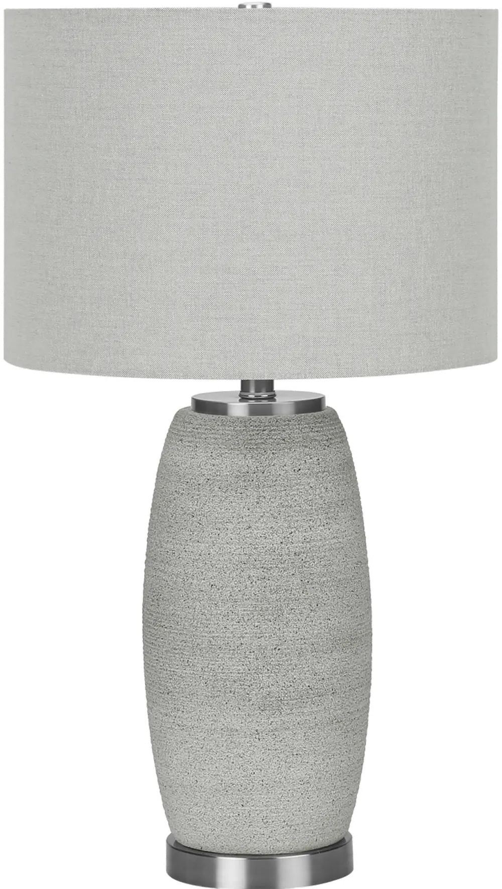 25 Inch Gray Table Lamp-1