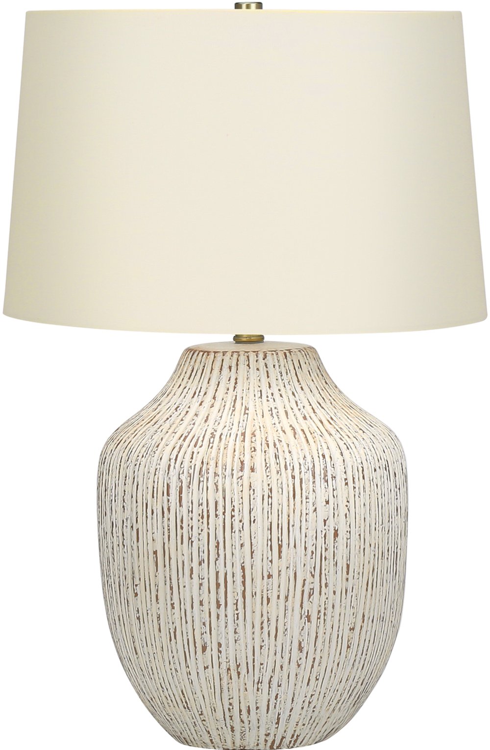 113481527 26 Inch Cream Ceramic Table Lamp sku 113481527