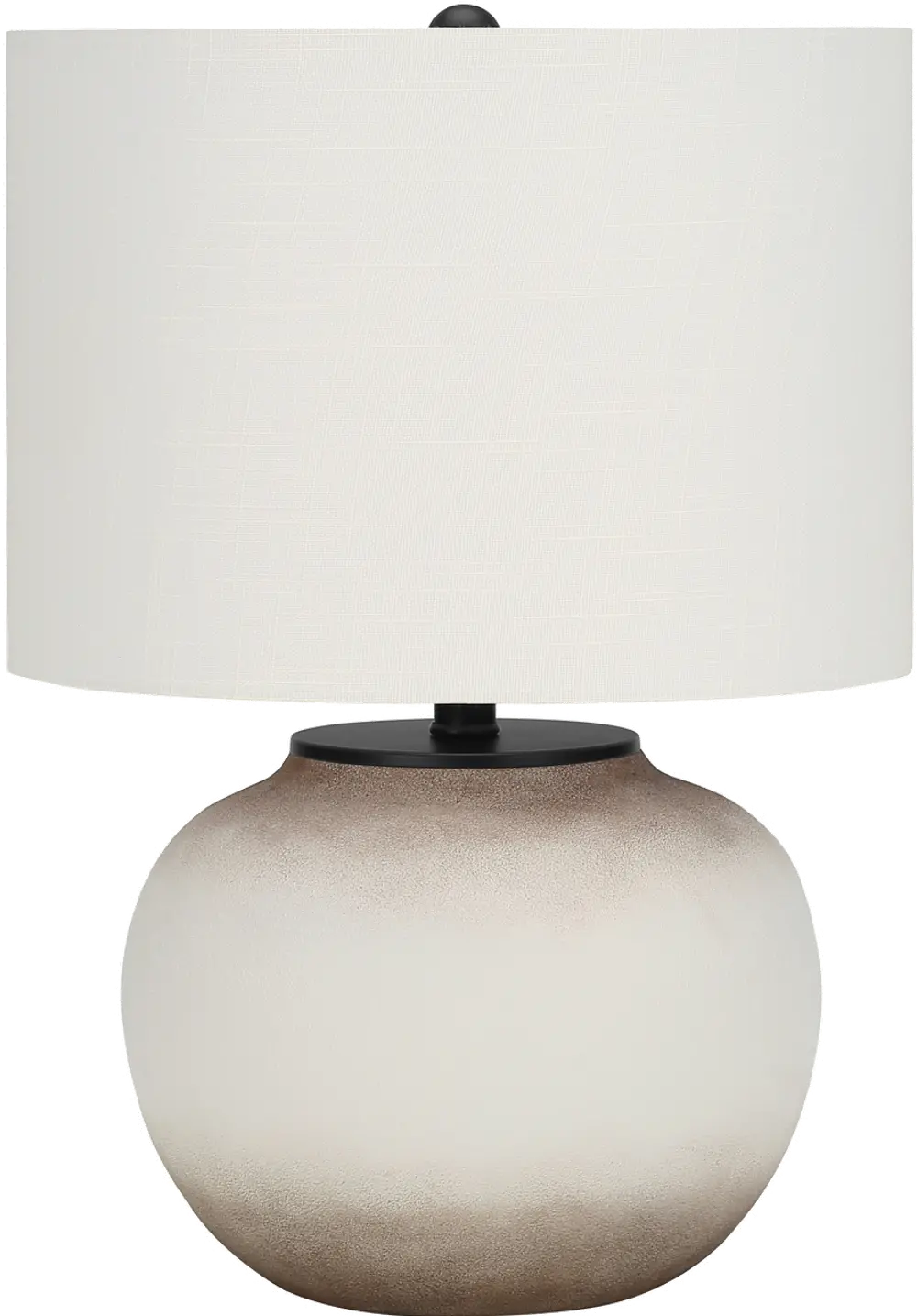 21 Inch Cream Ceramic Table Lamp-1