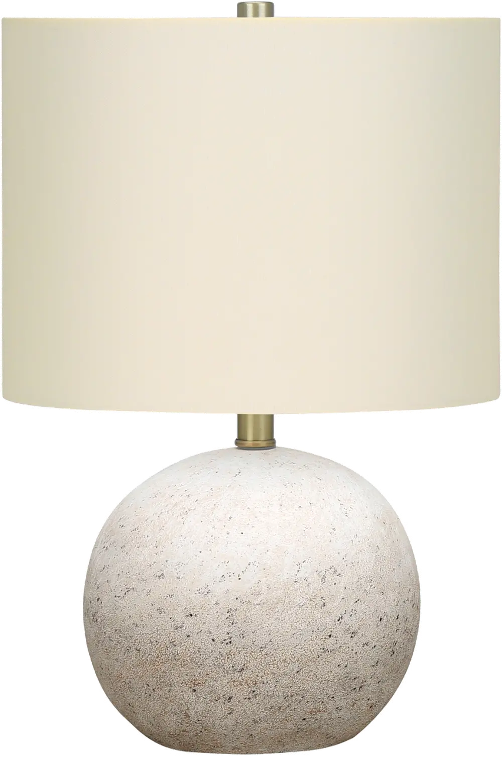 20 Inch Gray Concrete Table Lamp-1