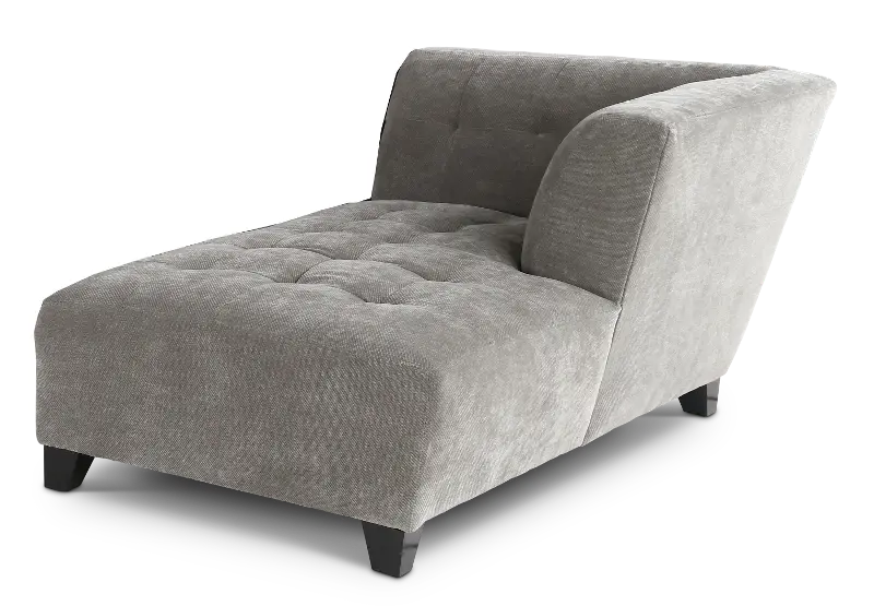 Belaire Gray Right-Facing Chaise