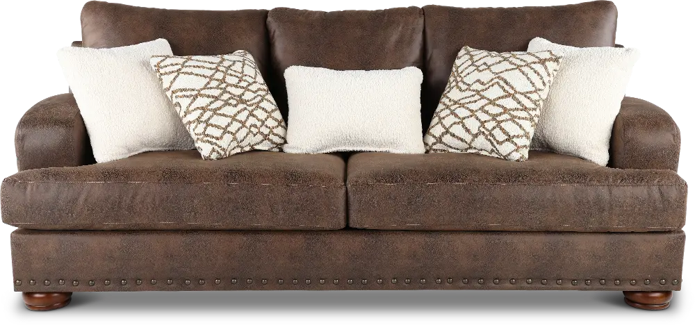 Canyon Brown Sofa-1