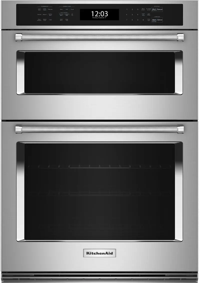 KitchenAid® 27&#034; Combination Microwave Wall Oven with Air Fry Mode - Stainless Steel