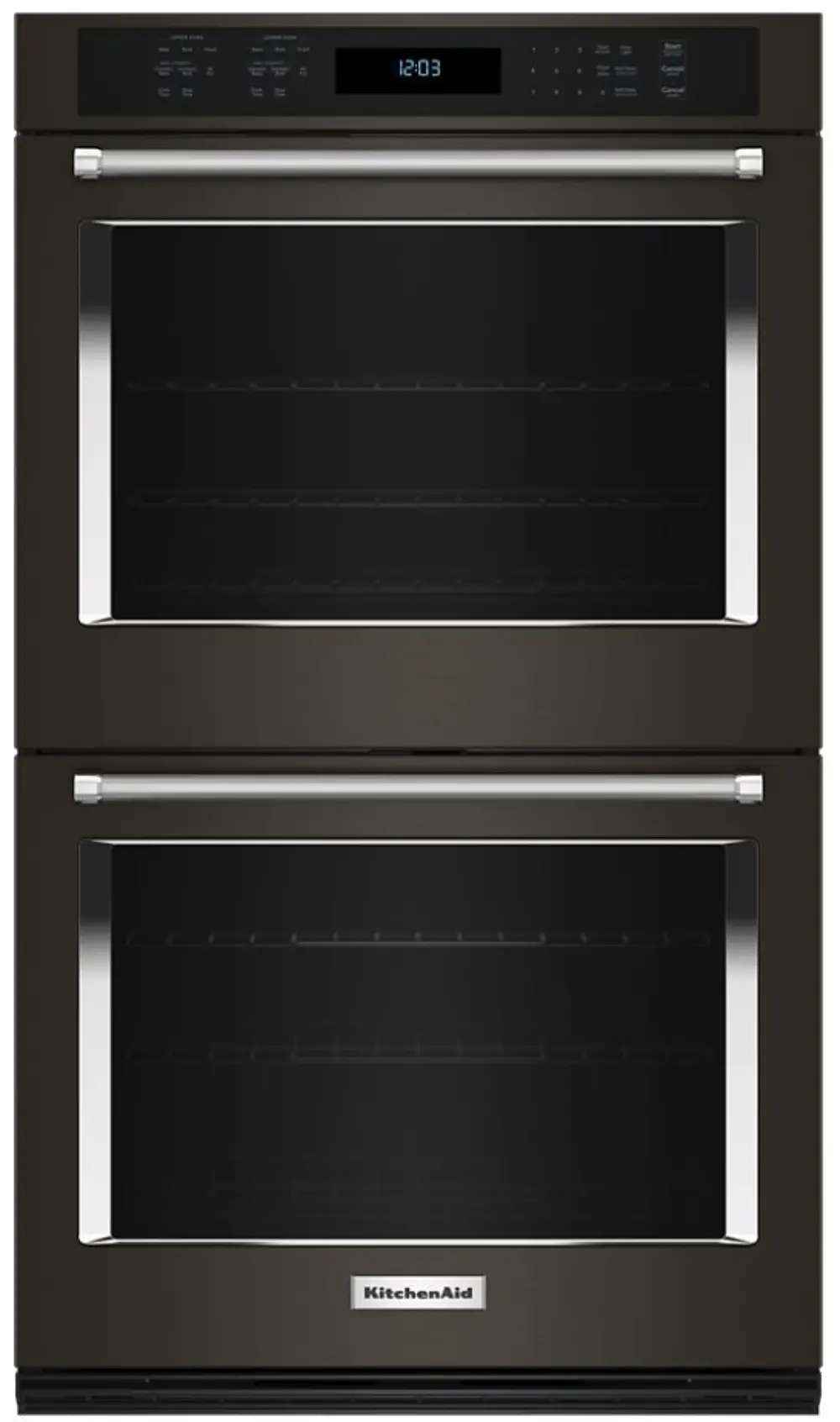 KOED530PBS KitchenAid® 30  Double Wall Ovens with Air Fry Mode - PrintShield Black Stainless Steel-1