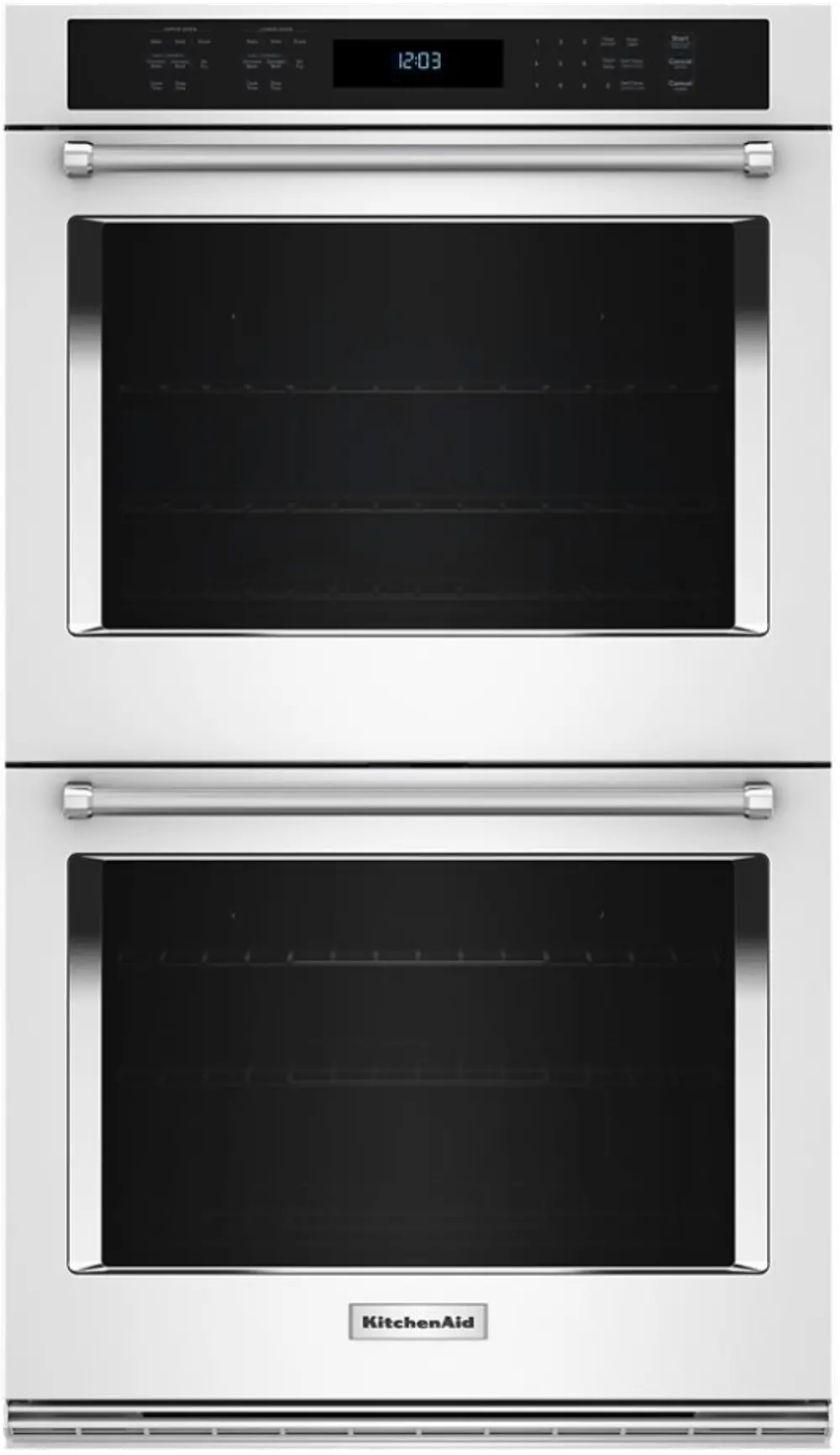 KOED530PWH KitchenAid® 30  Double Wall Ovens with Air Fry Mode - White-1