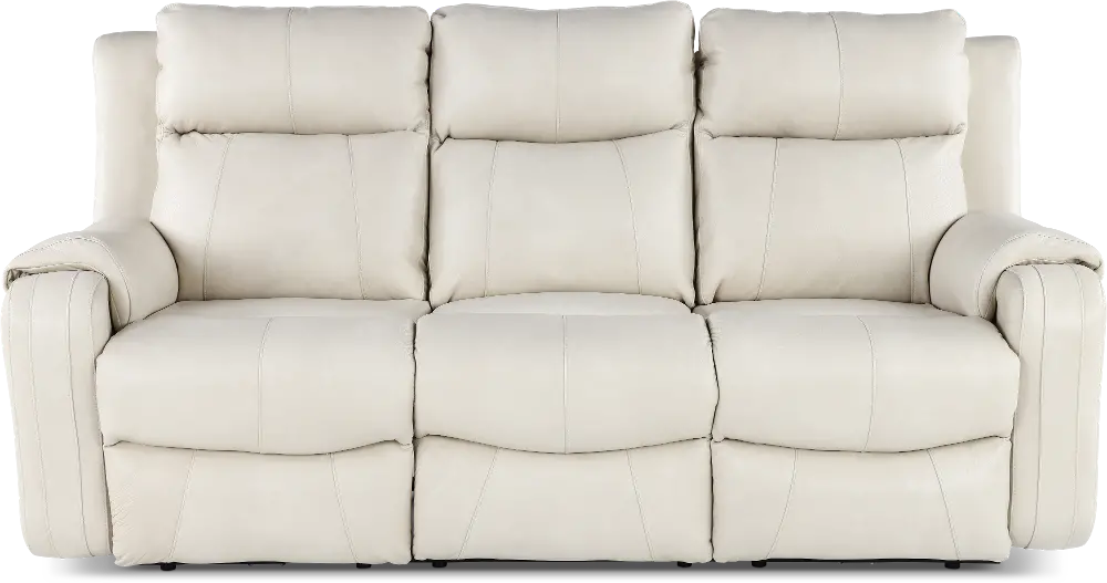 Contour Eggshell Power Reclining Sofa-1