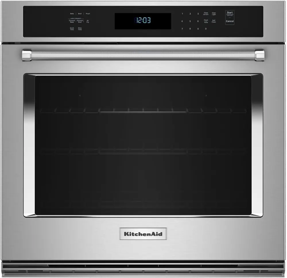 KOES530PPS KitchenAid® 30  Single Wall Oven with Air Fry - PrintShield Stainless-1