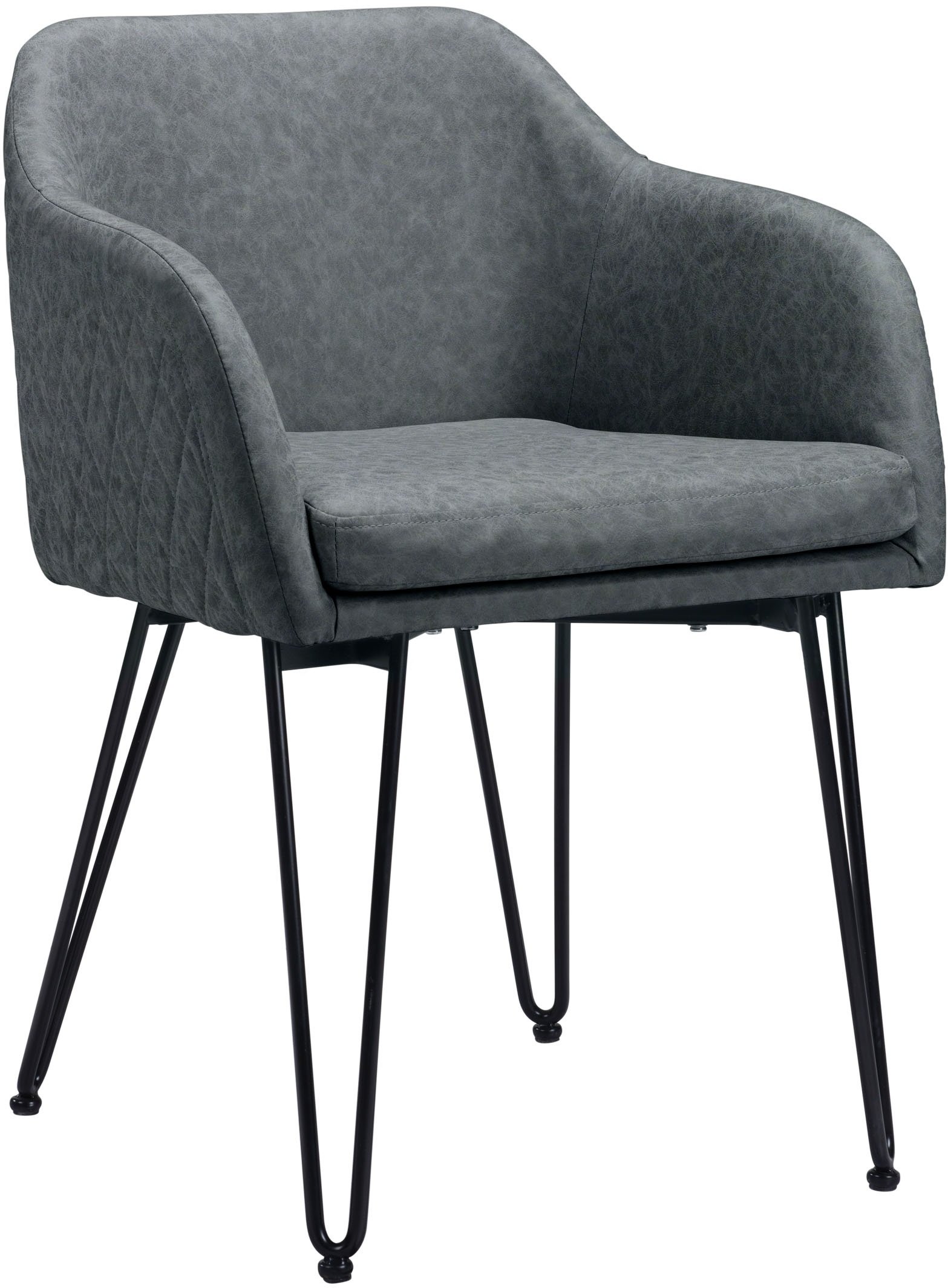 Photos - Chair ZUO Modern Braxton Gray Dining  109210 