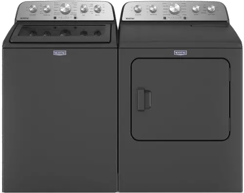 Maytag 4.8 Cu Ft Top Load Washer with Impeller Black RC Willey