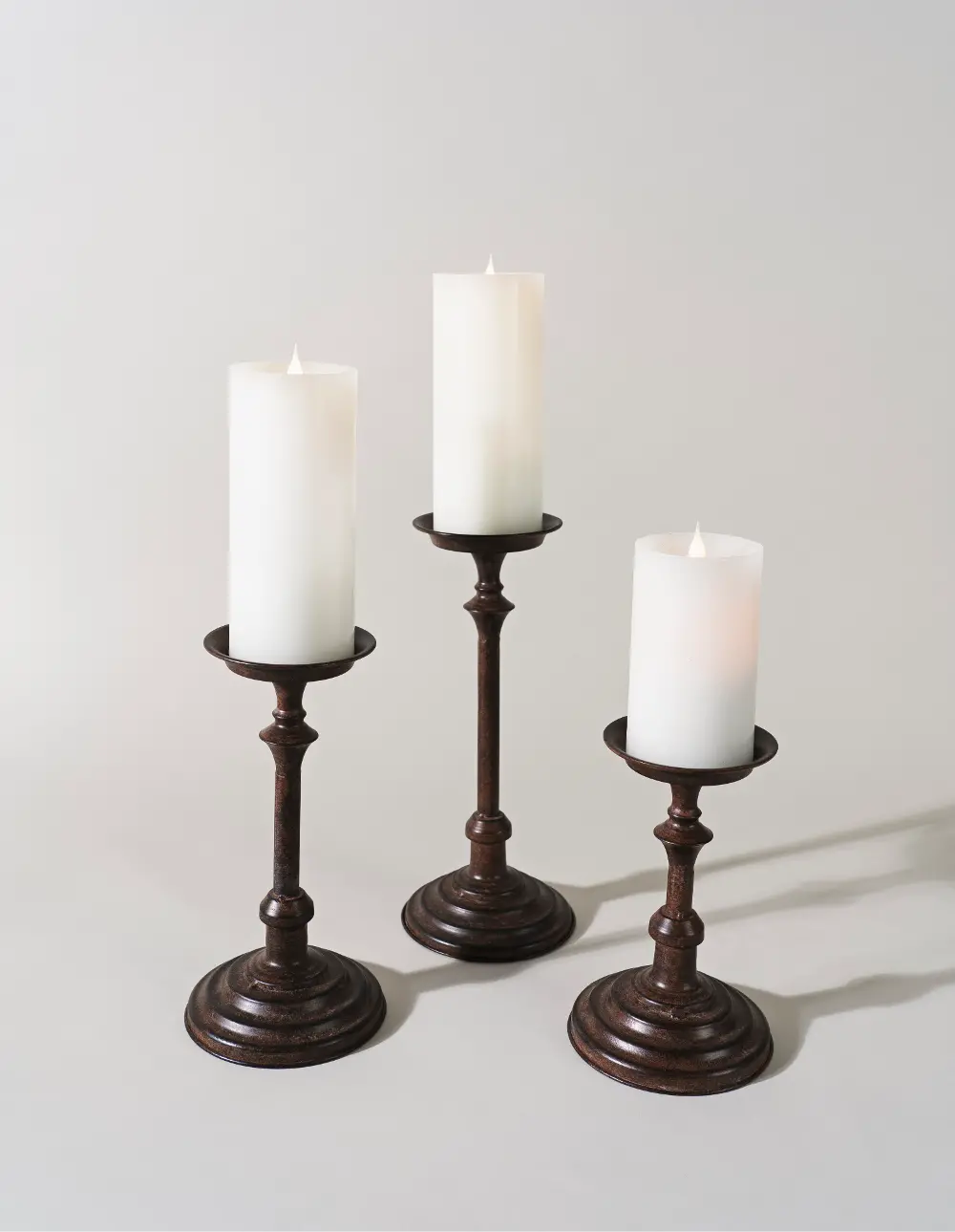 Small Metal Candle Holder-1